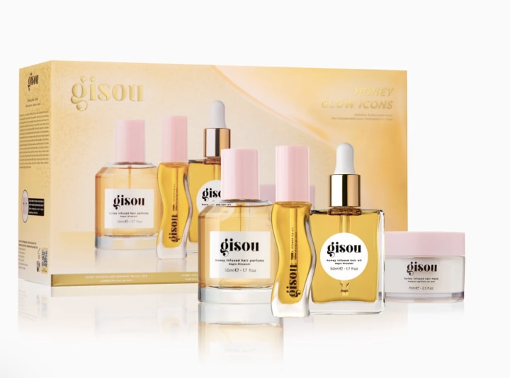 Gisou Honey Glow Icons Bestsellers Gift Set