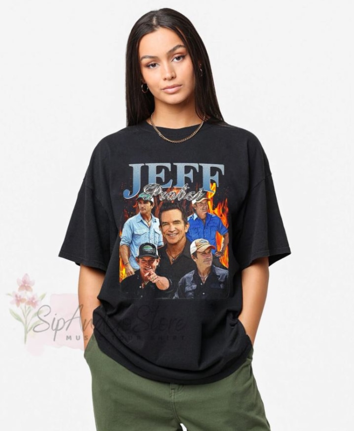 SipAndGoStore Vintage Jeff Probst Shirt