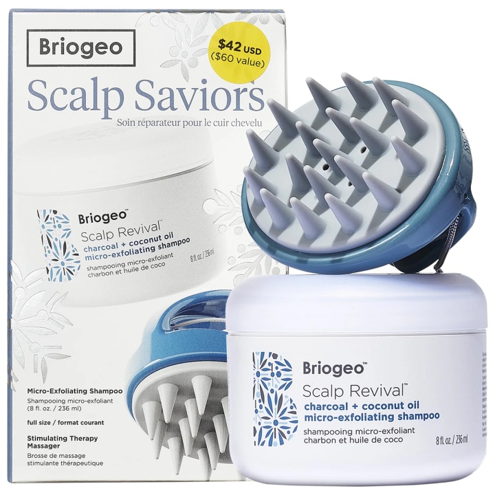 Scalp Revival Shampoo + Scalp Massager Gift Set