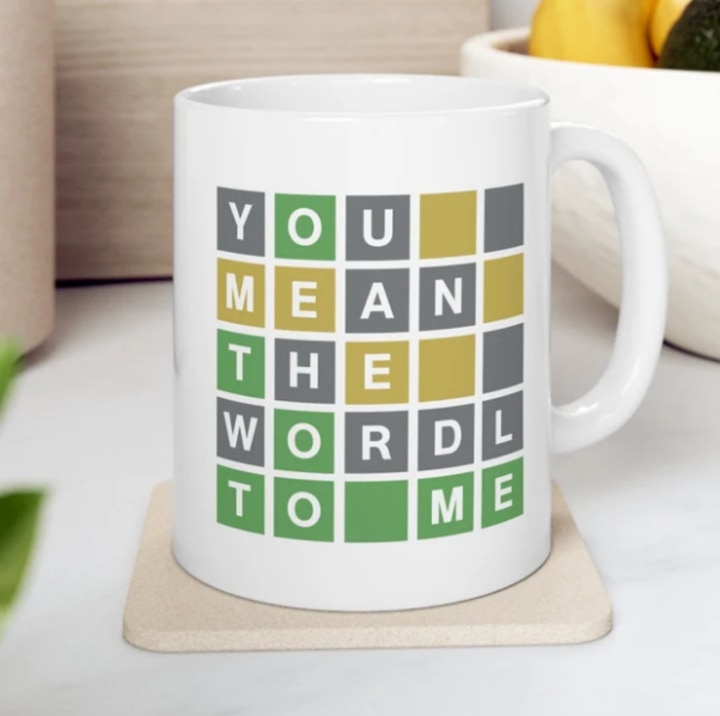 You Mean The Wordl To Me Ceramic Mug