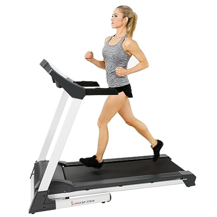 Sunny Health & Fitness Treadmill With Auto-Incline