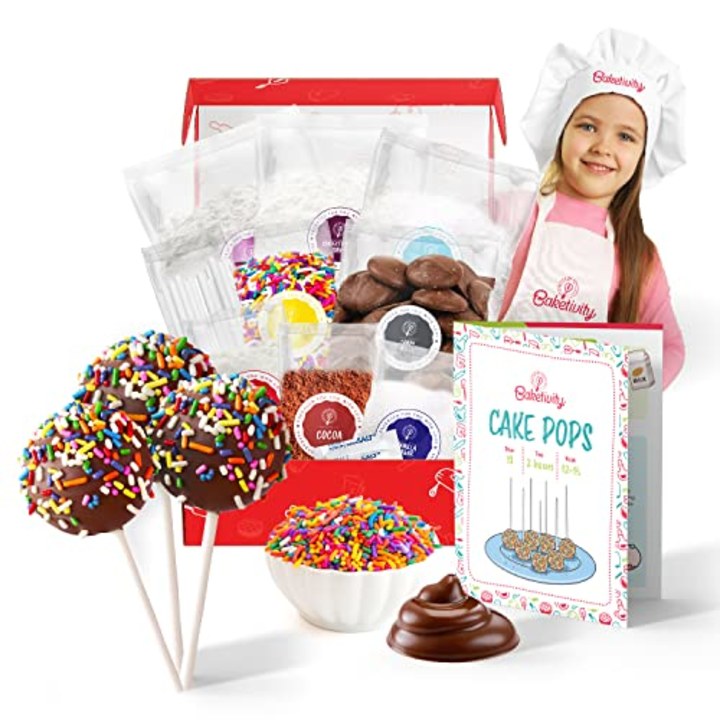 Cake Pop Sticks Kids Baking Kit