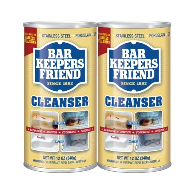 Bar Keepers Friend Powder Cleanser, Pack of 2