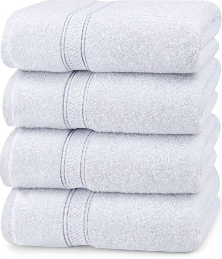 Utopia Towels Premium Bath Towels Set (Set of 4)