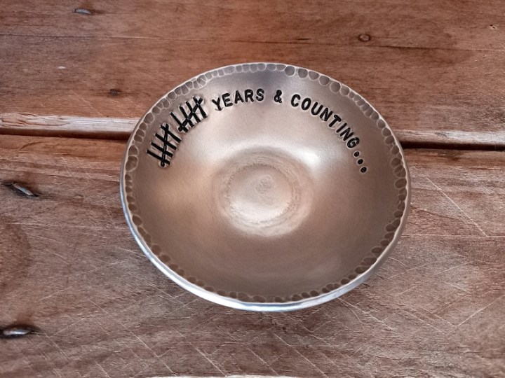 Anniversary Aluminum Bowl