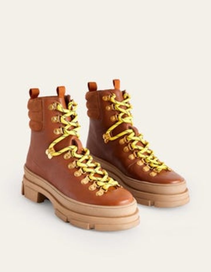 Lace-up Hiker Boots