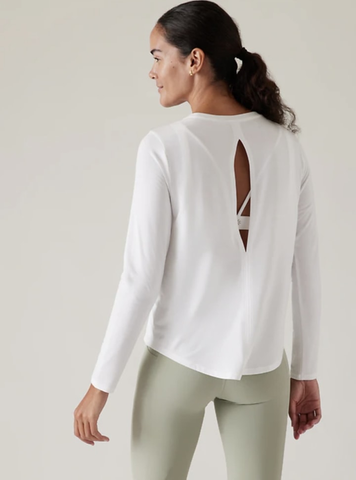 With Ease Open Back Top 