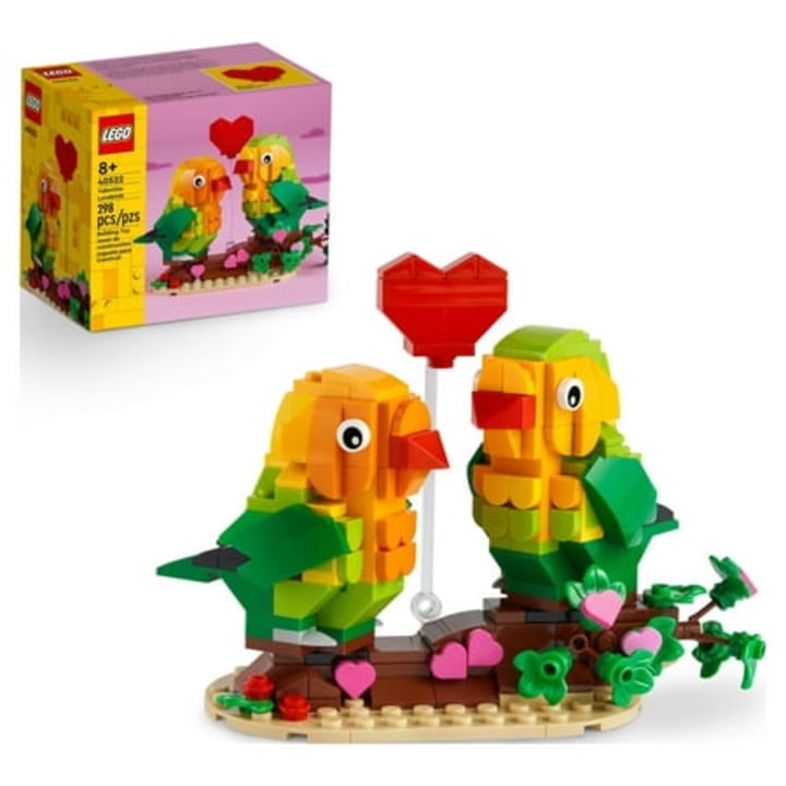 Valentine Lovebirds Building Toy Set