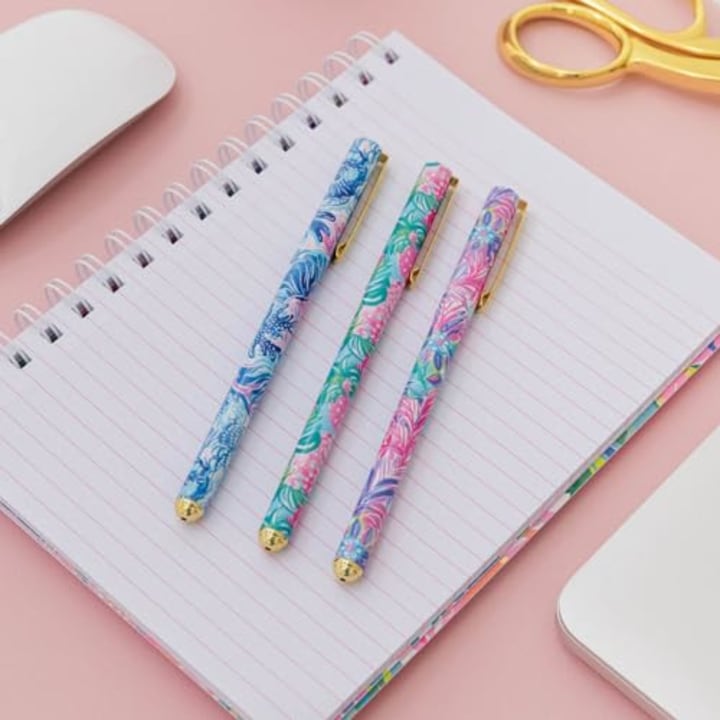 Lilly Pulitzer Colored Pen Set of 3