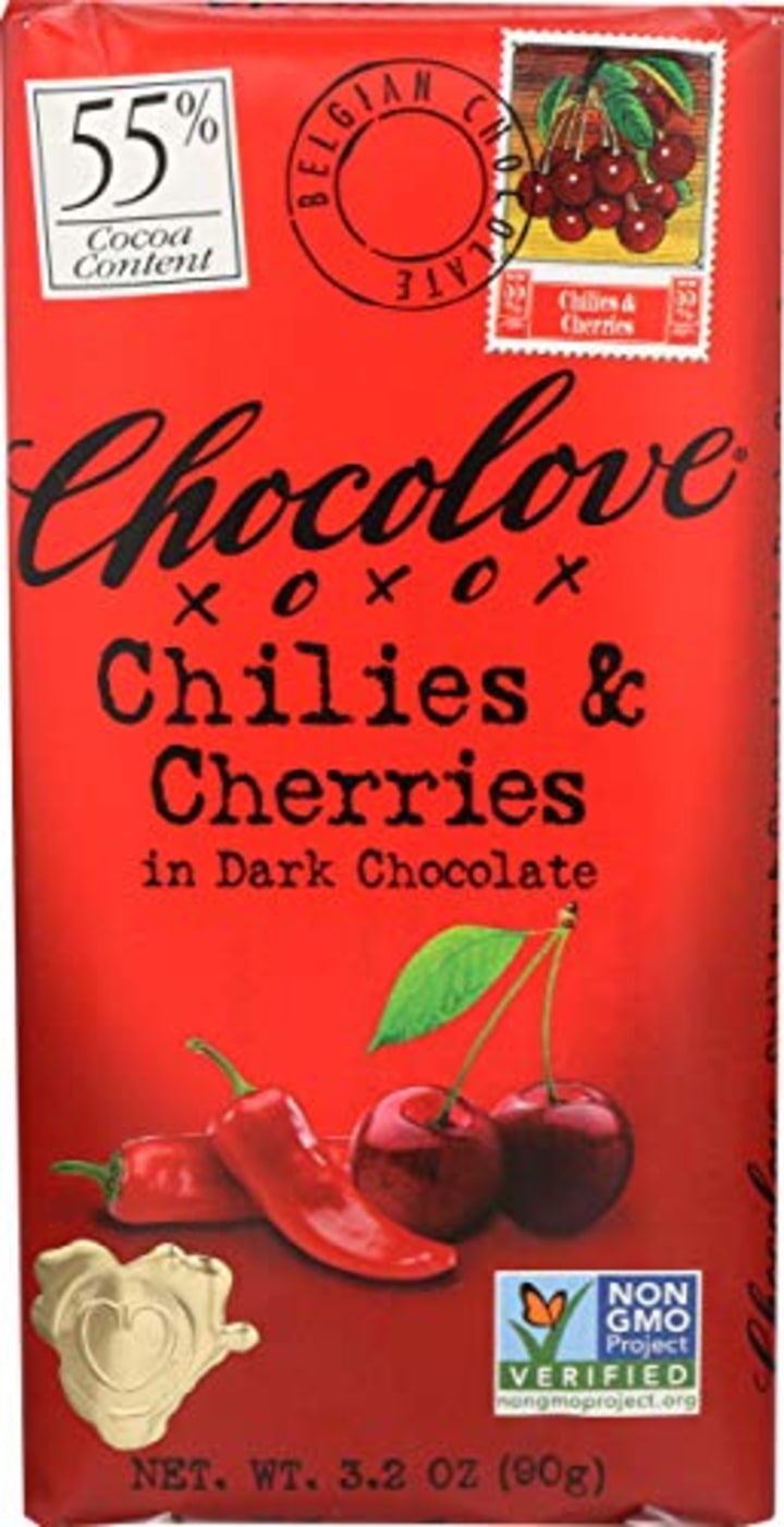 Dark Chilies & Cherry Bar
