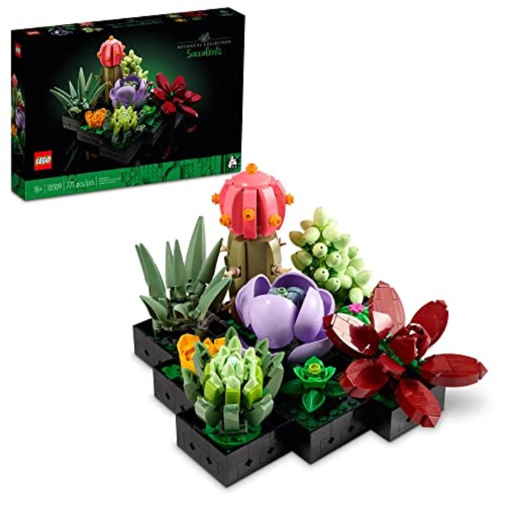 Lego Icons Succulents Artificial Set