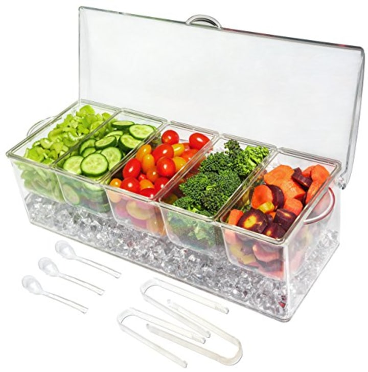 Ice Chilled Condiment Tray