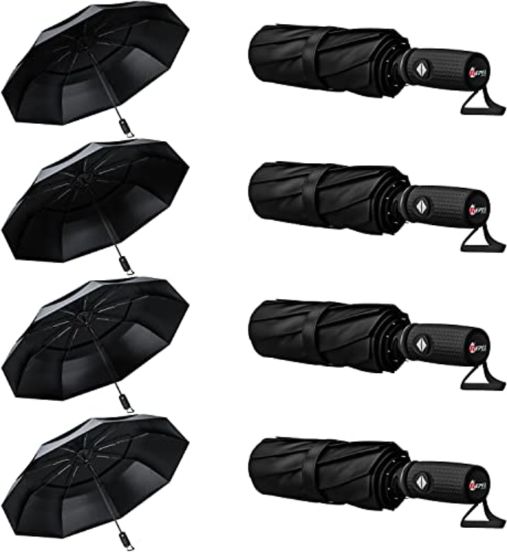 Travel Umbrella, pack of four