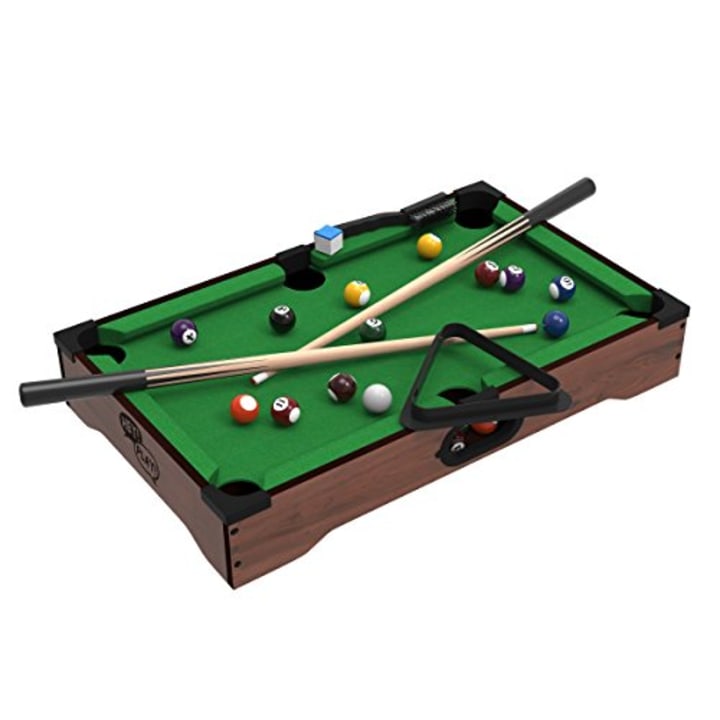Hey! Play! Mini Tabletop Pool Set