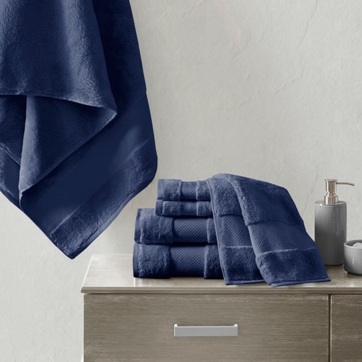 Madison Park Signature Turkish Cotton 6-piece Bath Towel Set 