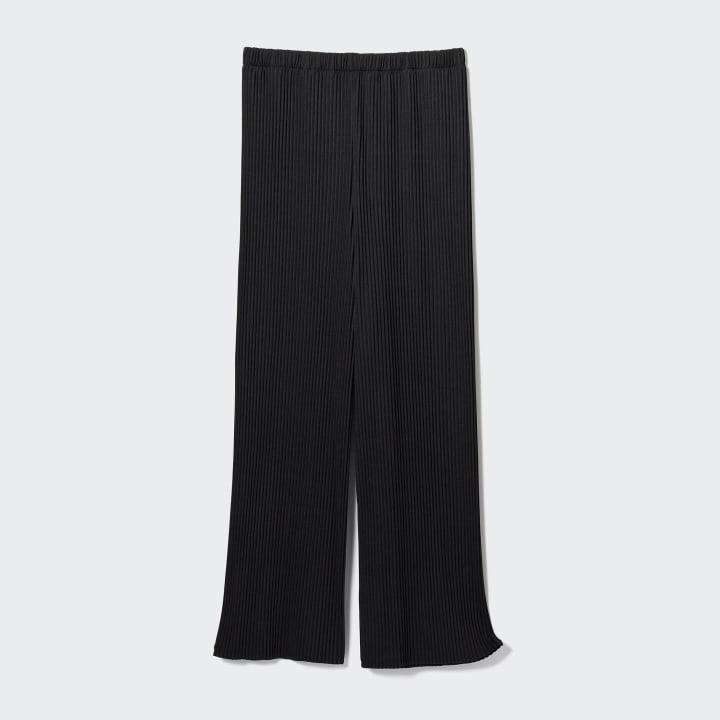 Pleated Straight Pants | UNIQLO US