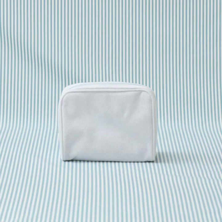 Large Toiletry Bag in White