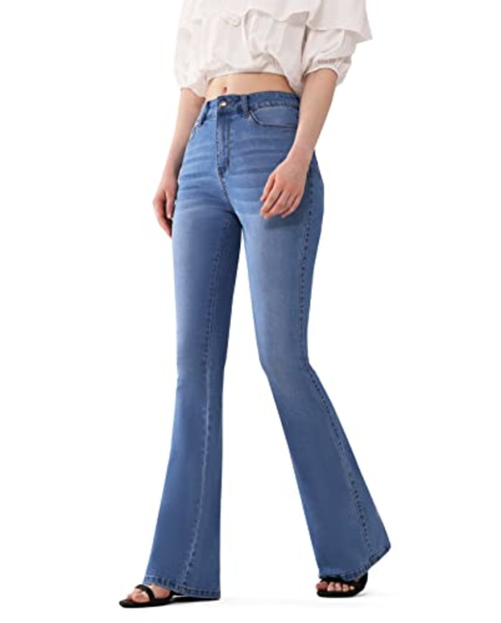 Totally Shaping Bootcut Flare Jeans