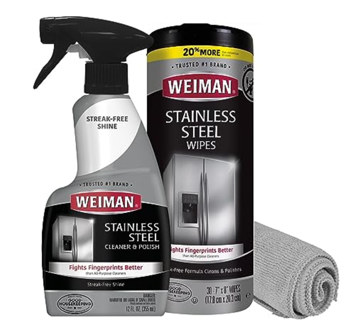 Weiman Stainless Steel Cleaner Kit