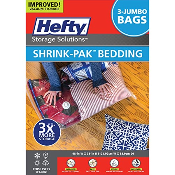 Hefty Shrink-Pak Vacuum Storage Bags