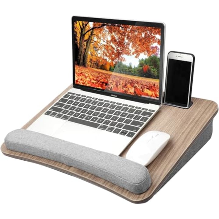 HUANUO Portable Lap Laptop Desk with Pillow Cushion
