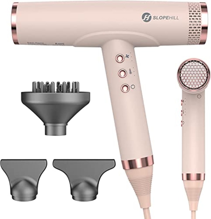 Professional Hair Dryer with Diffuser