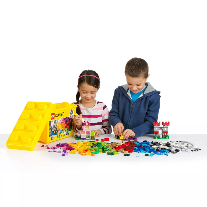 Classic Large Creative Brick Box Build Your Own Creative Toys