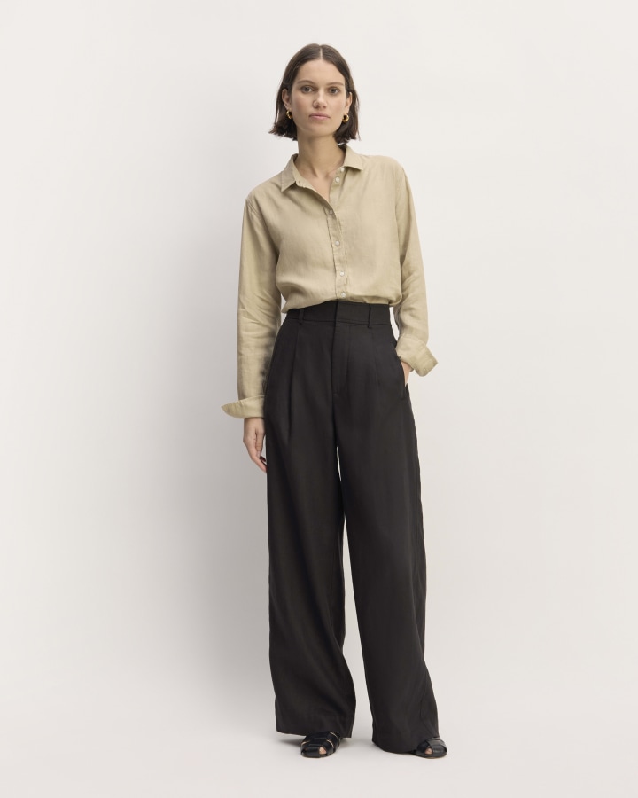 The Plus Harlow Wide-Leg Pant