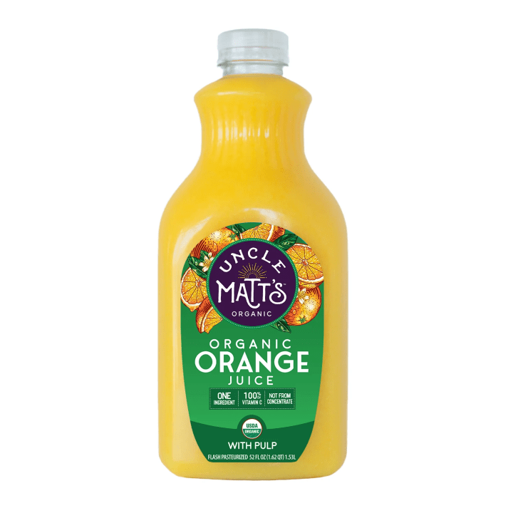 Uncle Matt's Organic Orange Juice with Pulp