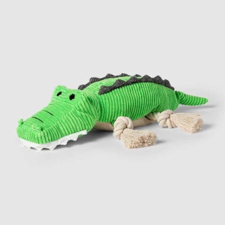 Gator Plush Dog Toy
