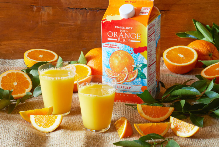 Trader Joe’s 100% Orange Juice with No Pulp