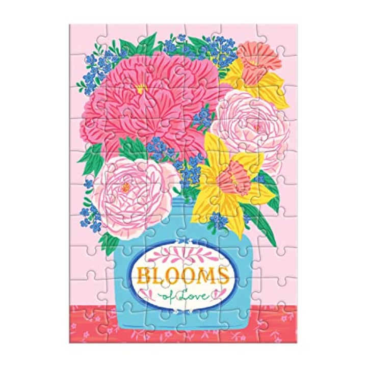 Blooms Of Love Greeting Card Puzzle