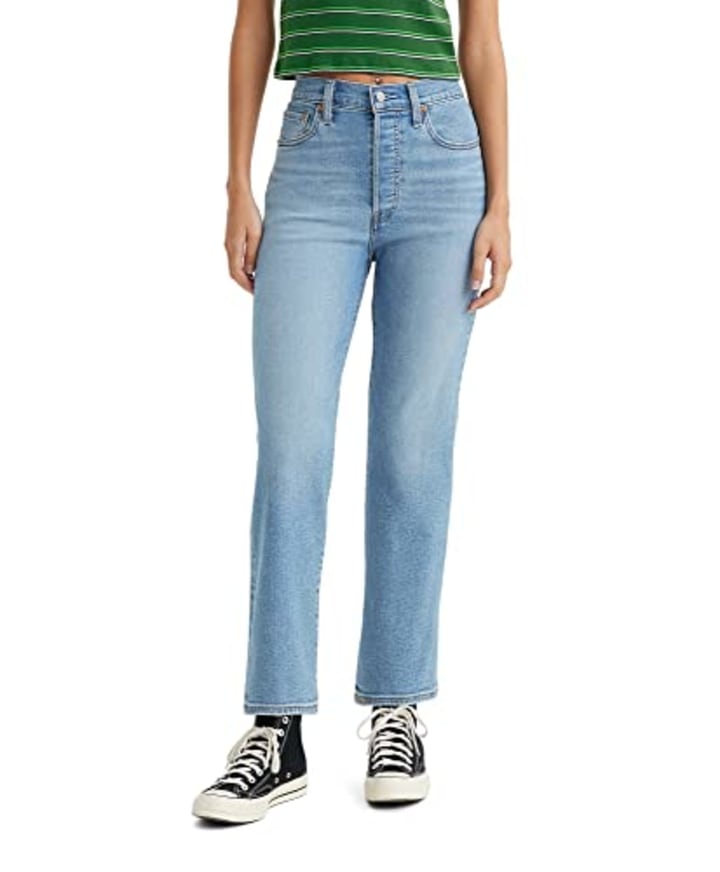 Women's Ribcage Straight Ankle Jeans
