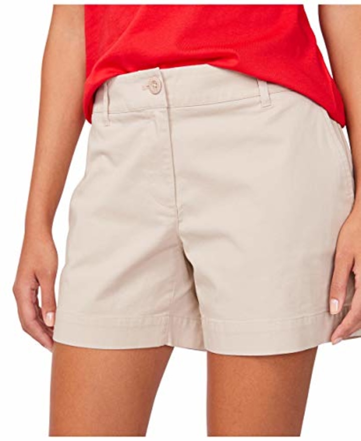 Comfort Tailored Stretch Cotton Shorts