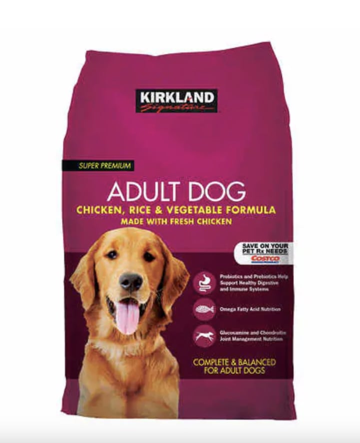 Kirkland Signature Adult Formula Chicken, Rice and Vegetable Dog Food