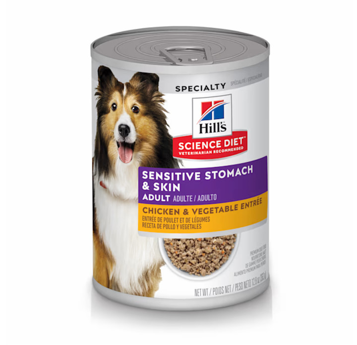 Hill's Science Diet Adult Sensitive Stomach & Skin Canned Dog Food - 12 Pack