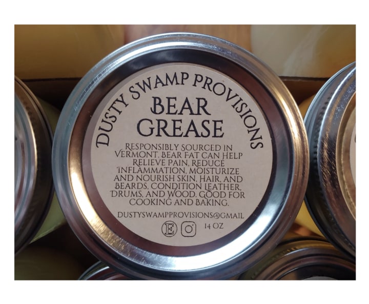 Dusty Swamp Provisions Bear Grease