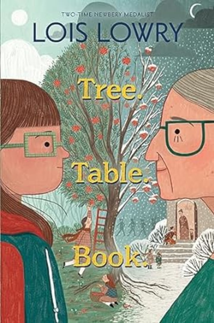 "Tree. Table. Book."