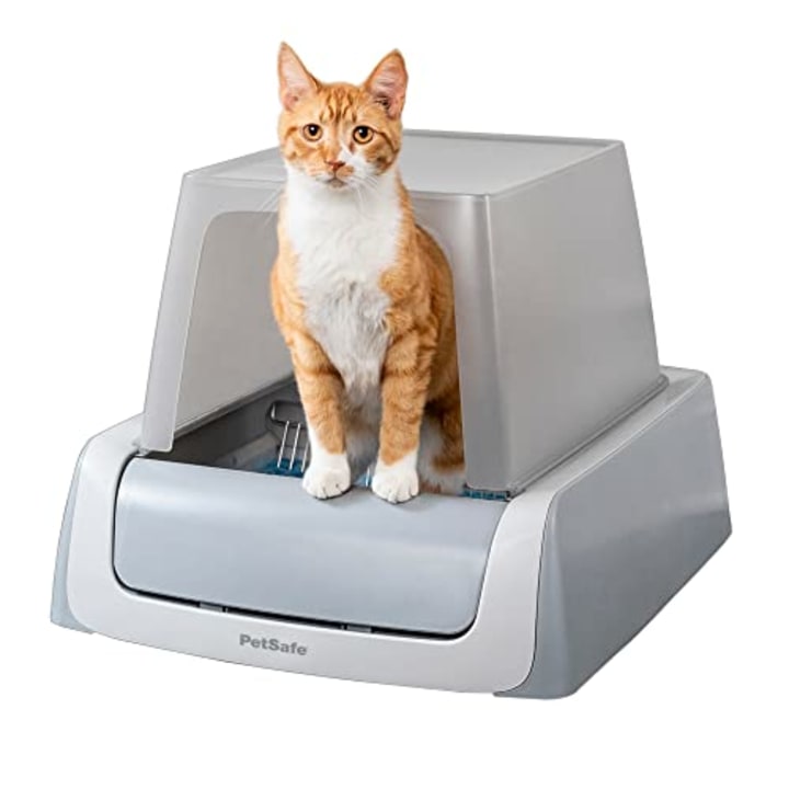 PetSafe Scoop-Free Crystal Pro Self-Cleaning Litter Box