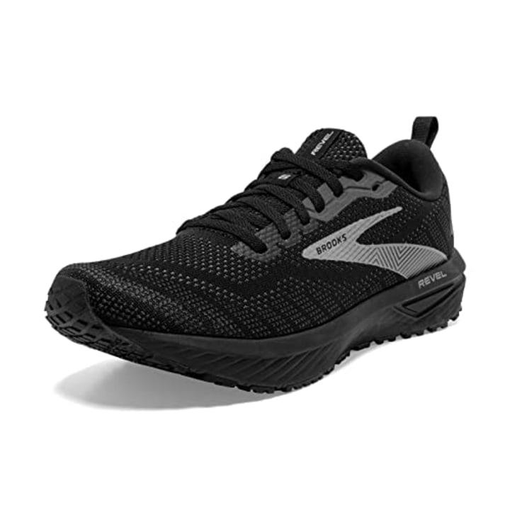 Cheap black running trainers best sale