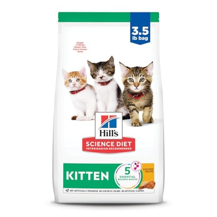 Hill’s Science Diet Kitten Healthy Development Chicken Recipe Dry Cat Food