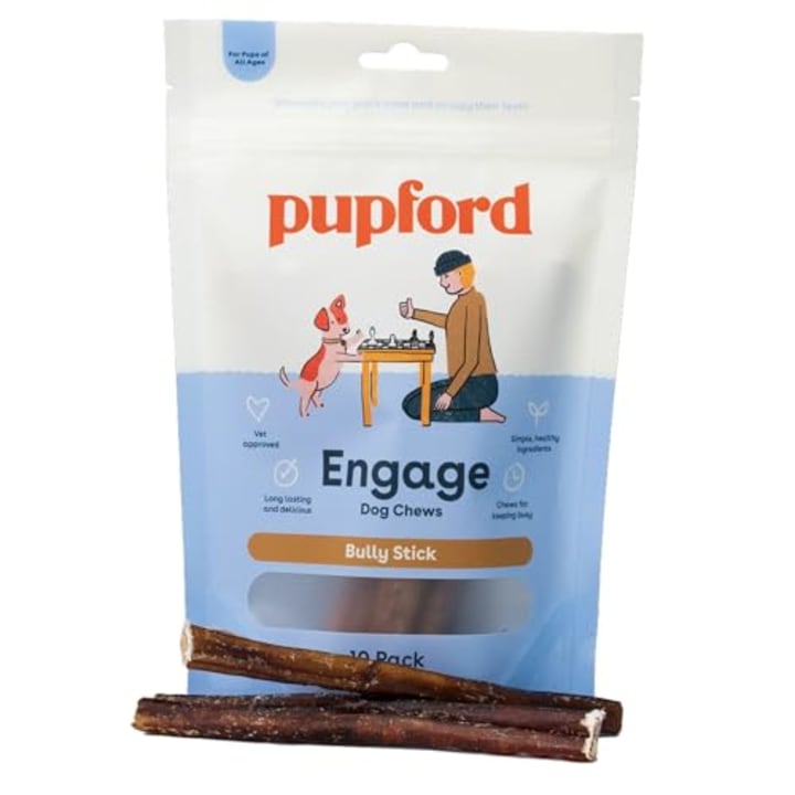  Pupford Thick Bully Sticks Dog Treat