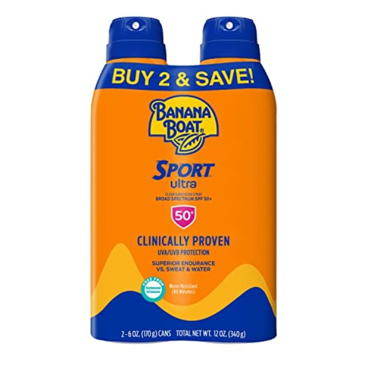 SPF 50 Sunscreen Spray Twin Pack