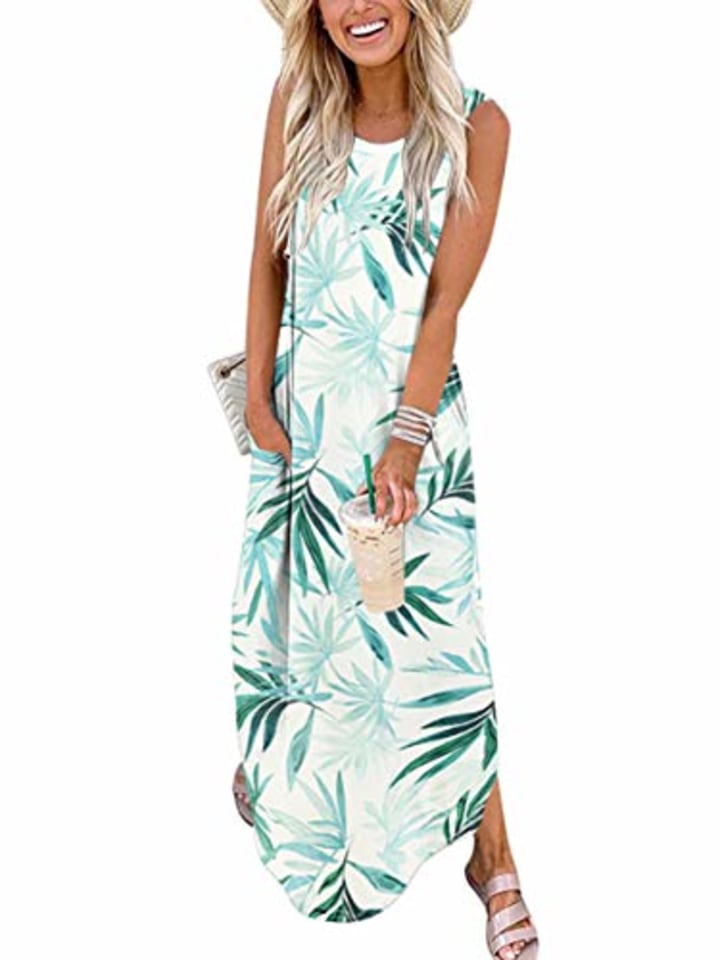 Anrabess Casual Maxi Sundress