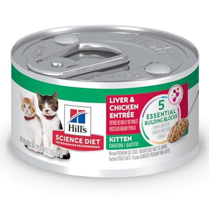 Hill’s Science Diet Kitten Liver & Chicken Entree Canned Cat Food
