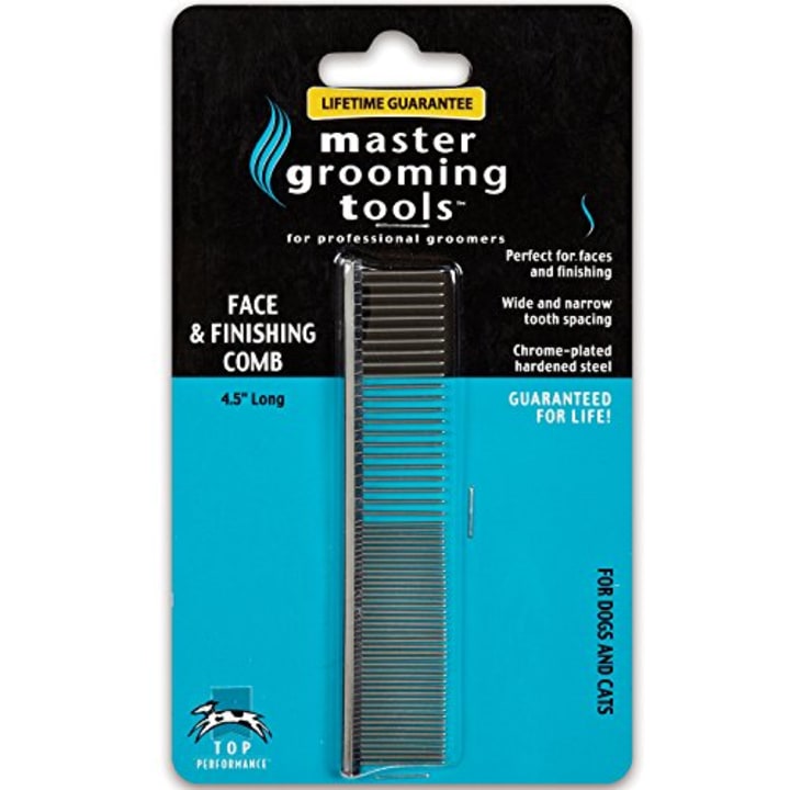 Master Grooming Tools 4.5-Inch Greyhound Comb