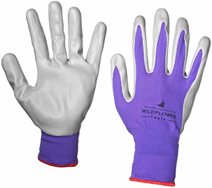 Wildflower Tools Nitrile Gardening Gloves