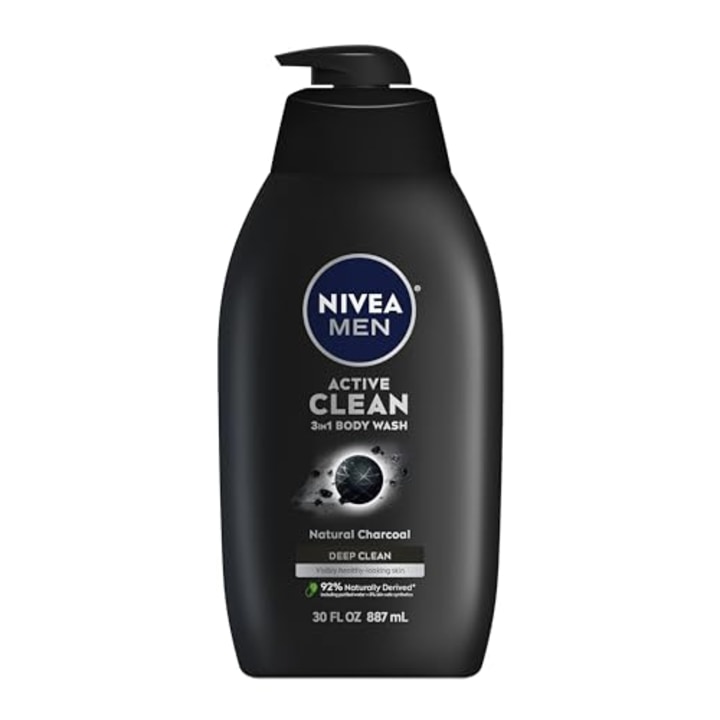 Nivea Men Deep Active Clean Charcoal Body Wash
