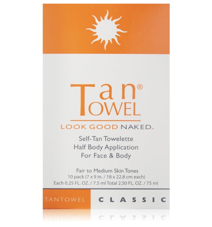 Self Tan Towelette Wipe