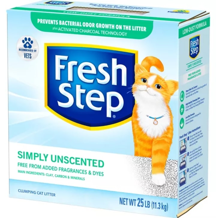 Fresh Step Simply Unscented Clumping Cat Litter